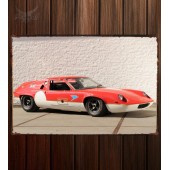 Металлическая табличка Lotus Europa Racing Car (Type 47)
